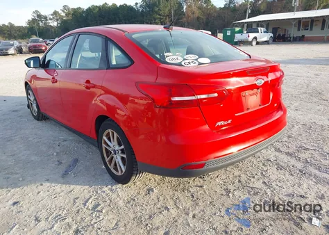 2015 Ford Focus Se из США, поврежденный, VIN 1FADP3F2XFL307728